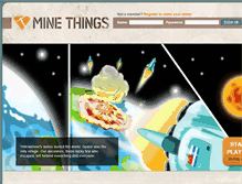 Tablet Screenshot of minethings.com